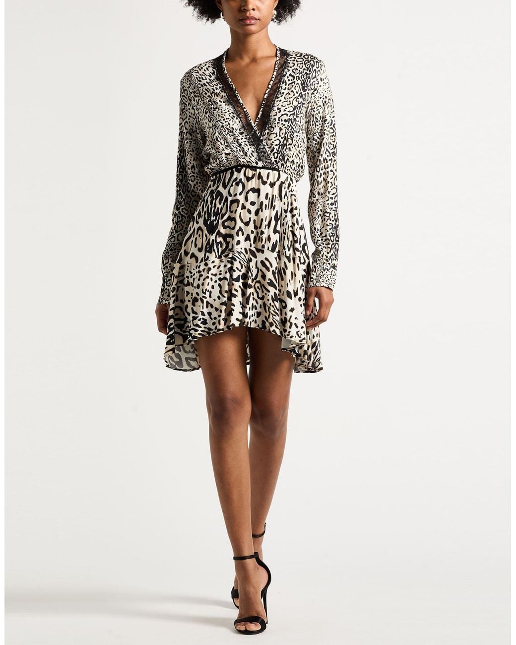 Pinko White Mini Dress Viscose