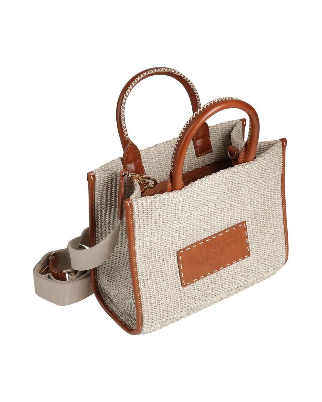 Versace White Handbag for men