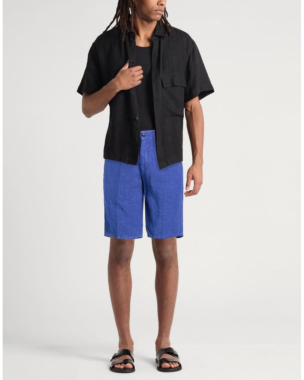 Harmont & Blaine Blue Shorts & Bermuda Shorts for men