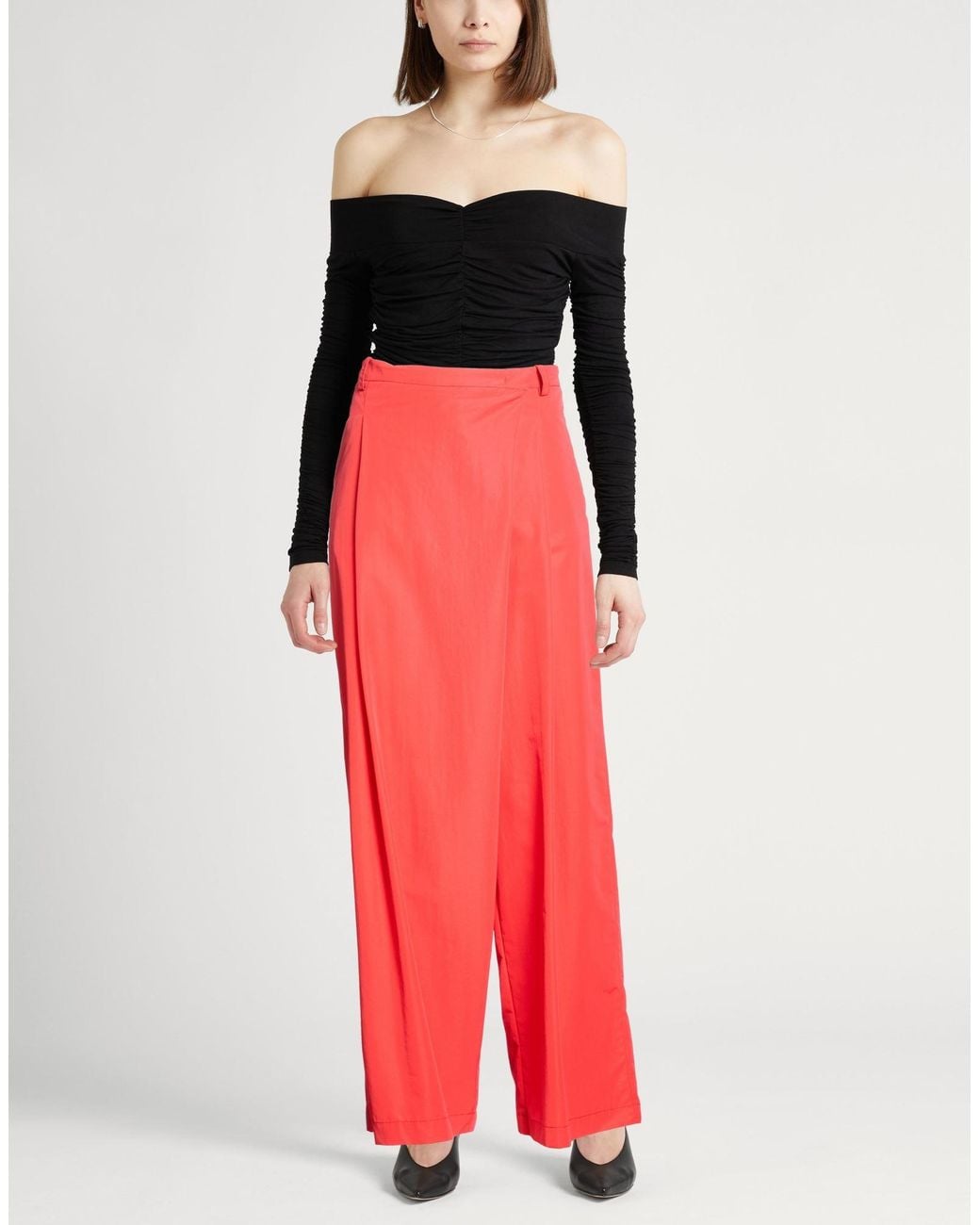 Alysi Red Trouser