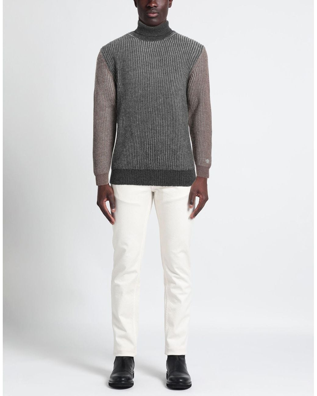 Heritage Rollkragenpullover in Gray für Herren