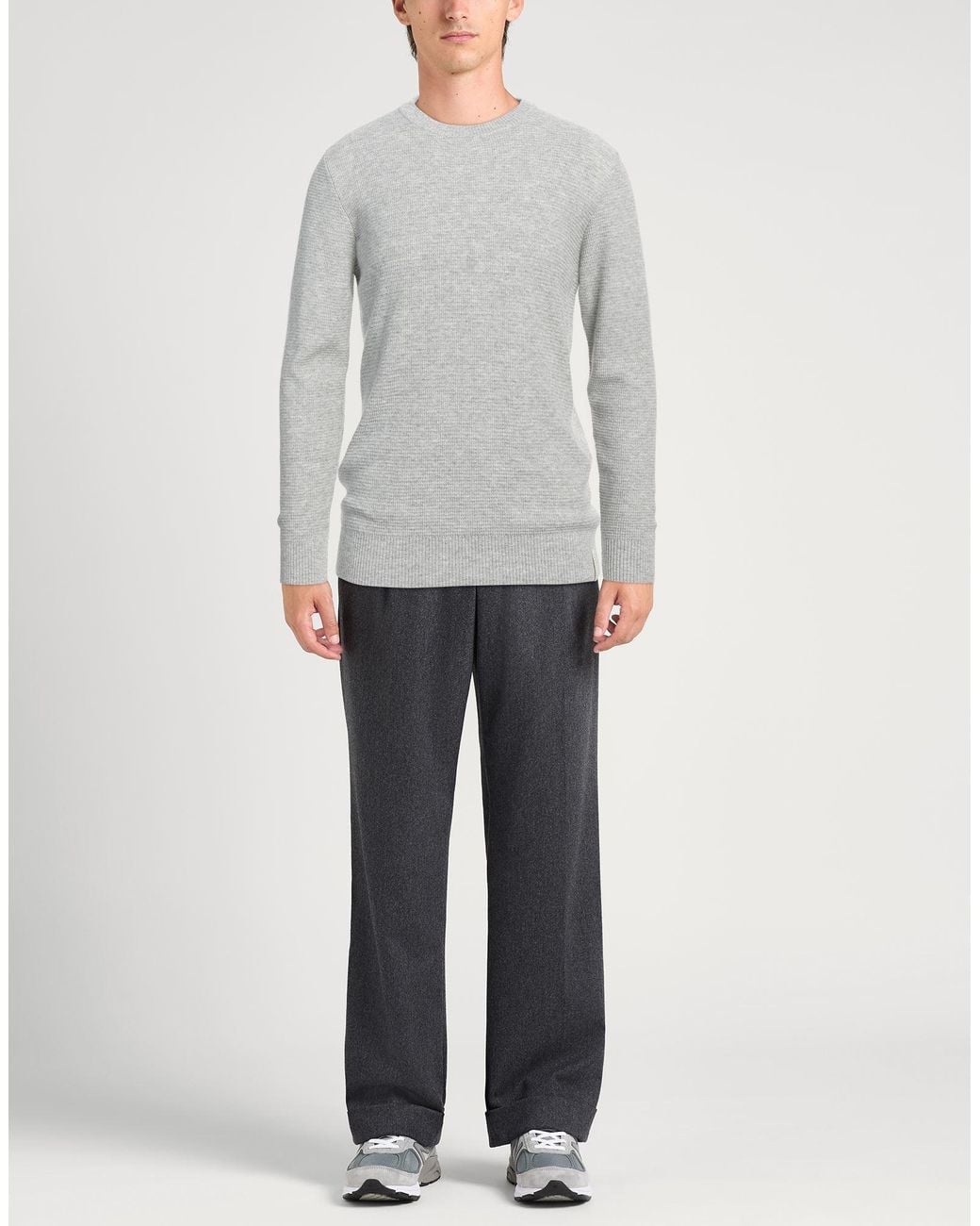 Brooksfield Gray Jumper for men