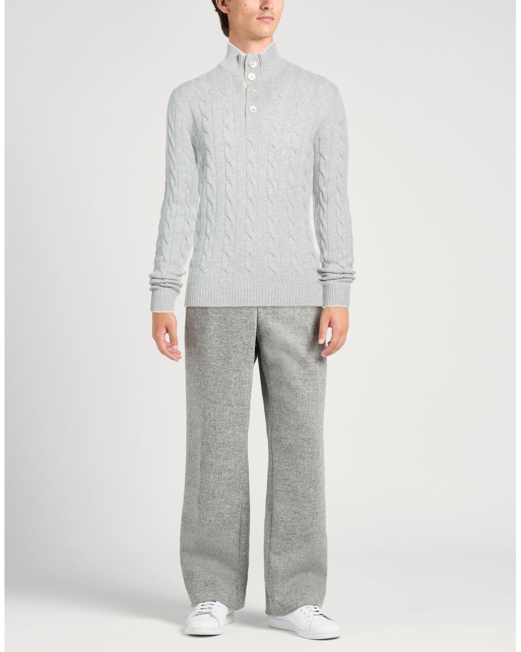 Gran Sasso Gray Jumper for men