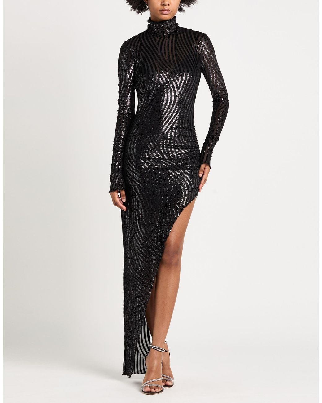 Aniye By Black Maxi Dress Polyester, Polyamide, Elastane