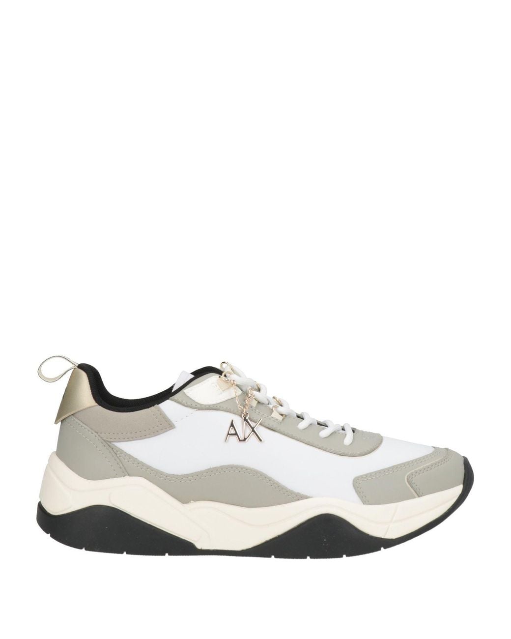 ARMANI EXCHANGE White Sneakers Leather
