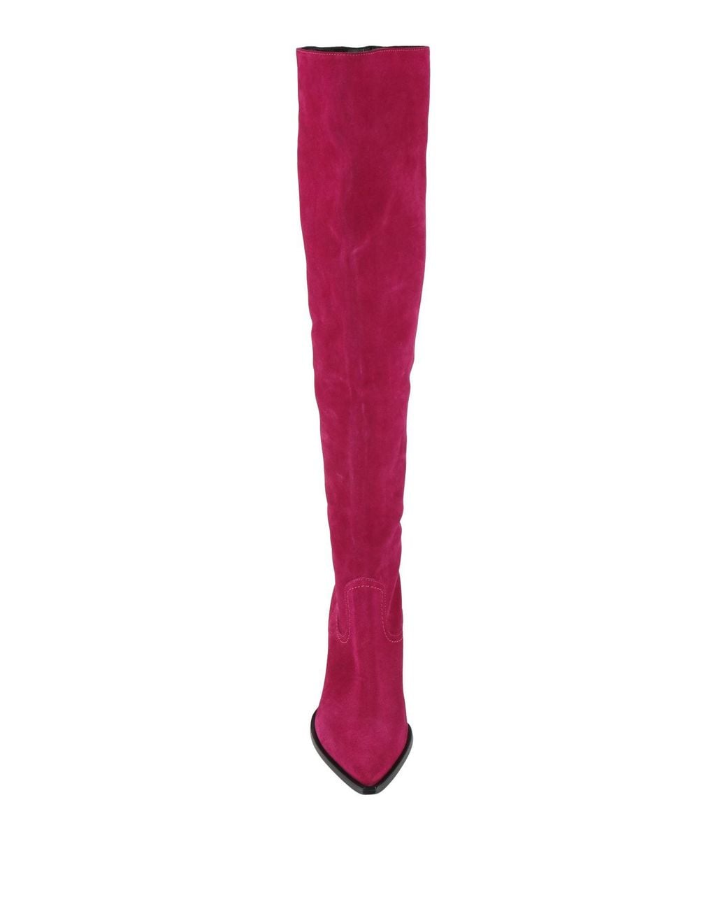 Elena Iachi Red Boot Leather