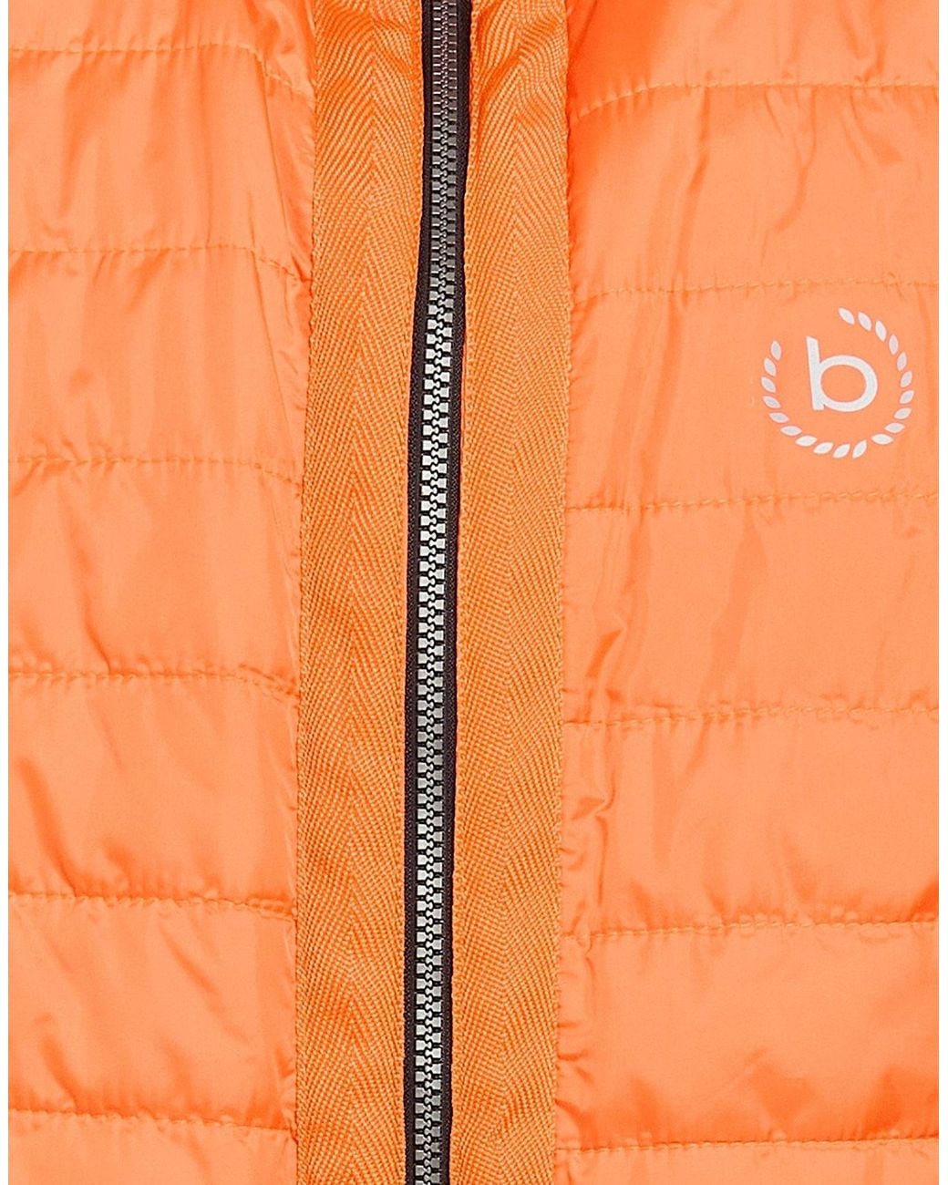 Bugatti Orange Vest Polyester for men