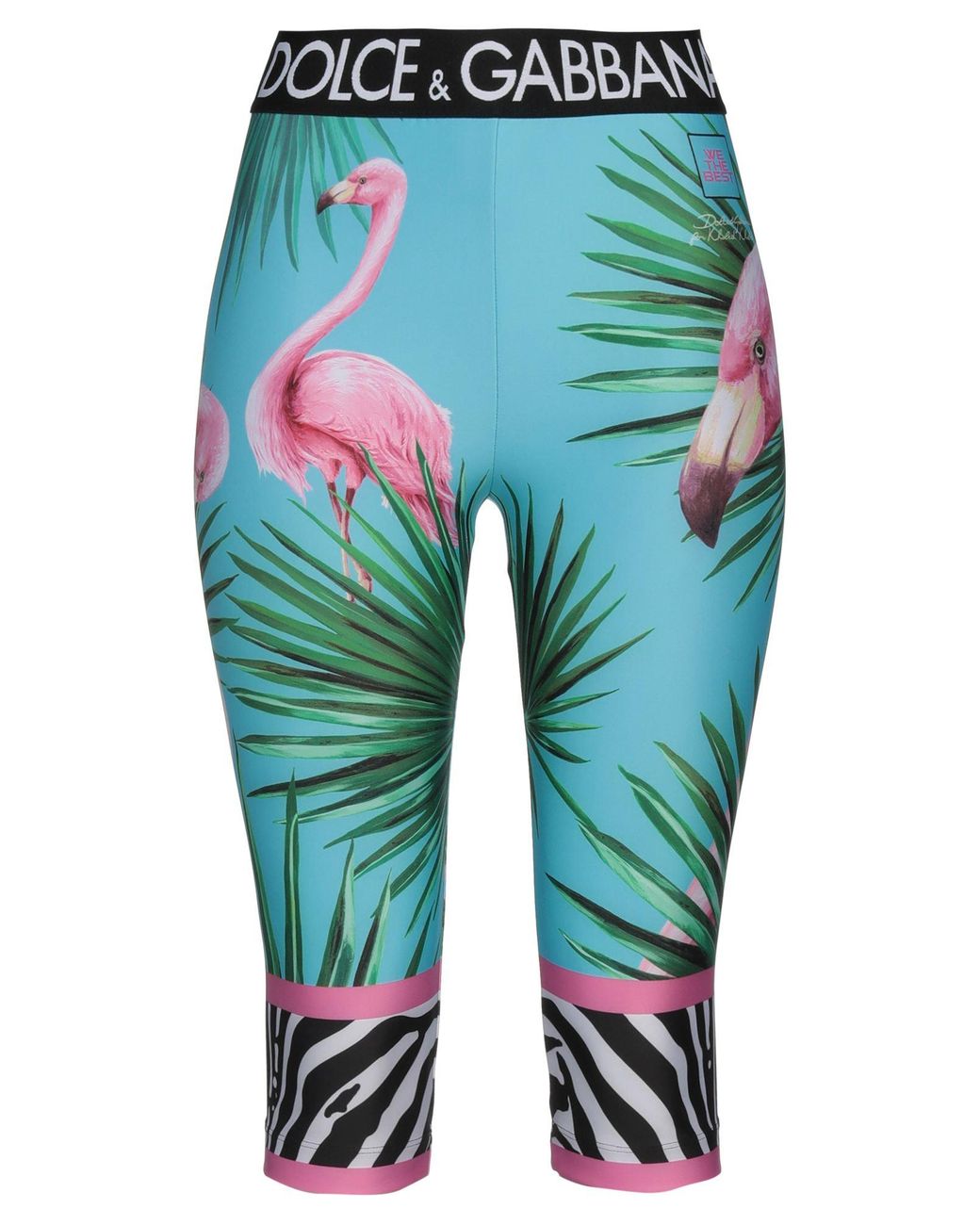 Dolce & Gabbana Blue Leggings