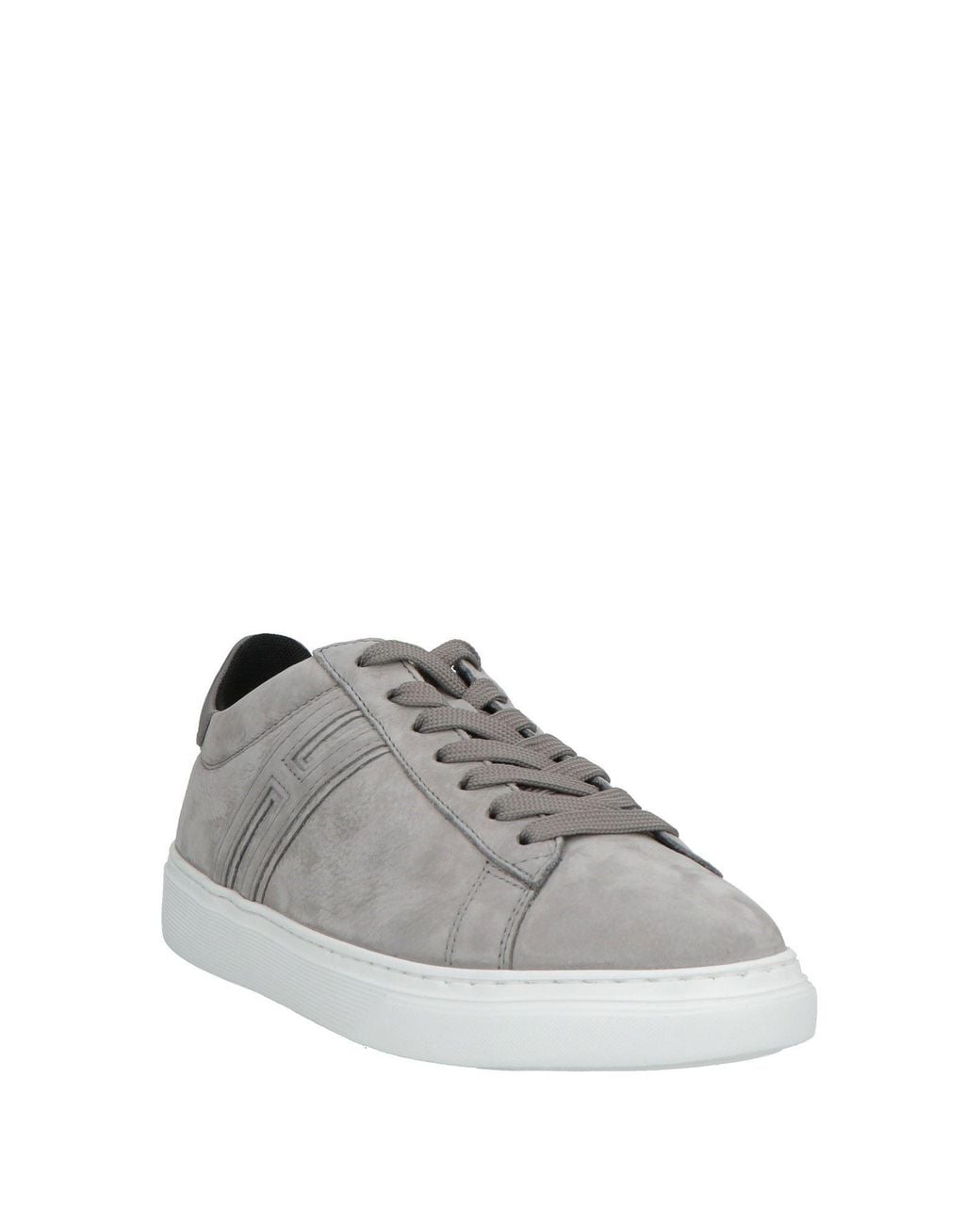 Hogan Gray Sneakers Leather for men