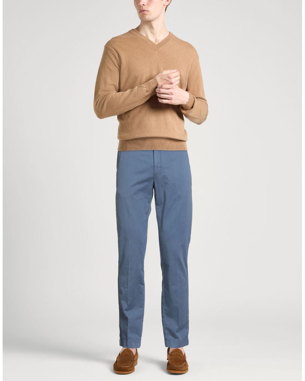 Hackett Blue Pants for men
