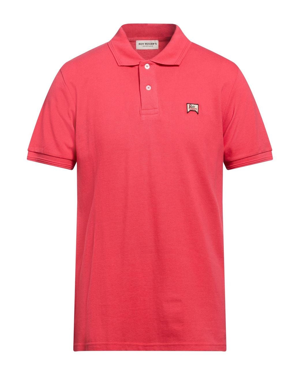 Roy Rogers Red Polo Shirt Cotton for men