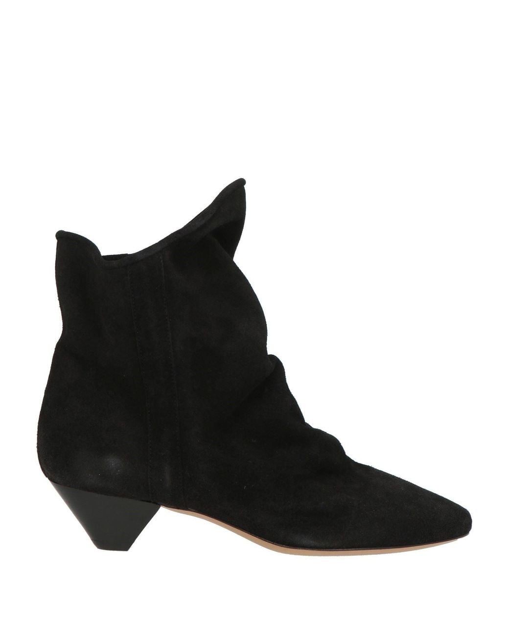 Isabel Marant Black Ankle Boots Leather
