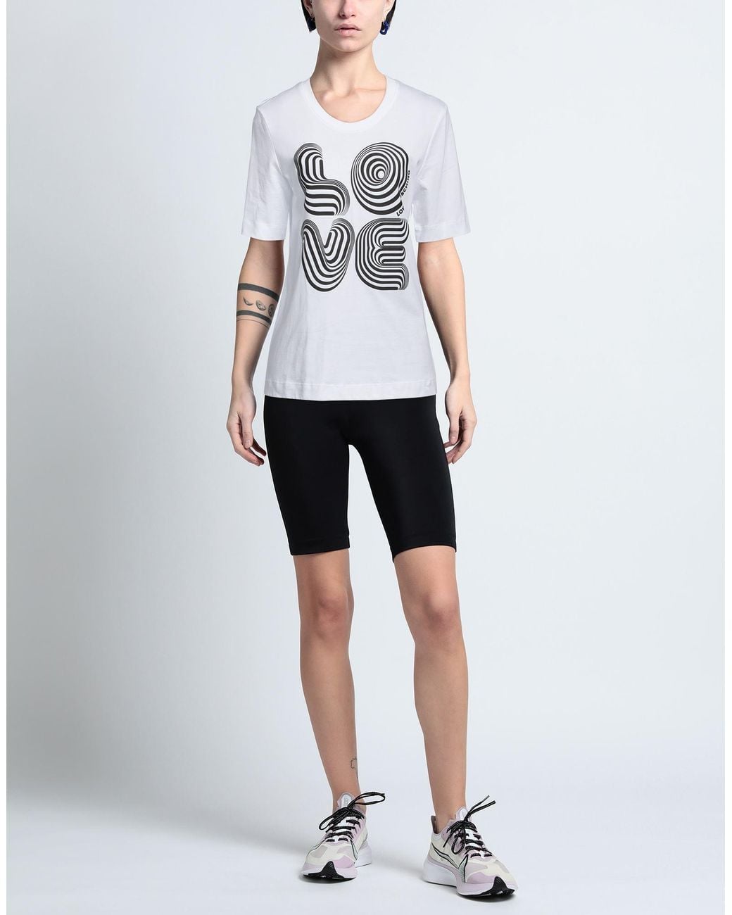 Love Moschino White T-shirt