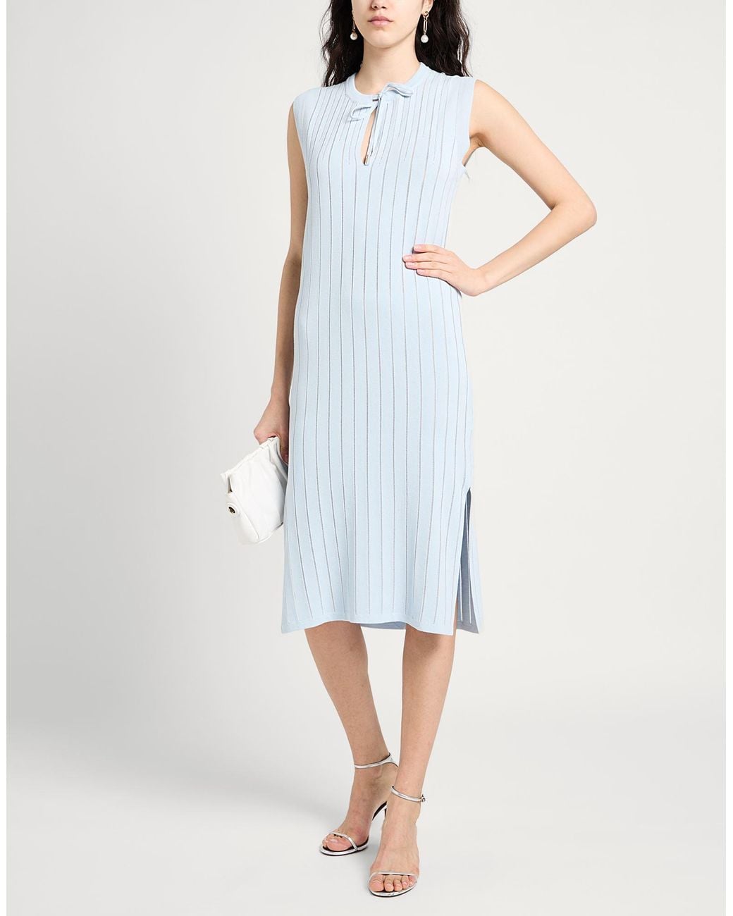 Peserico Blue Midi Dress