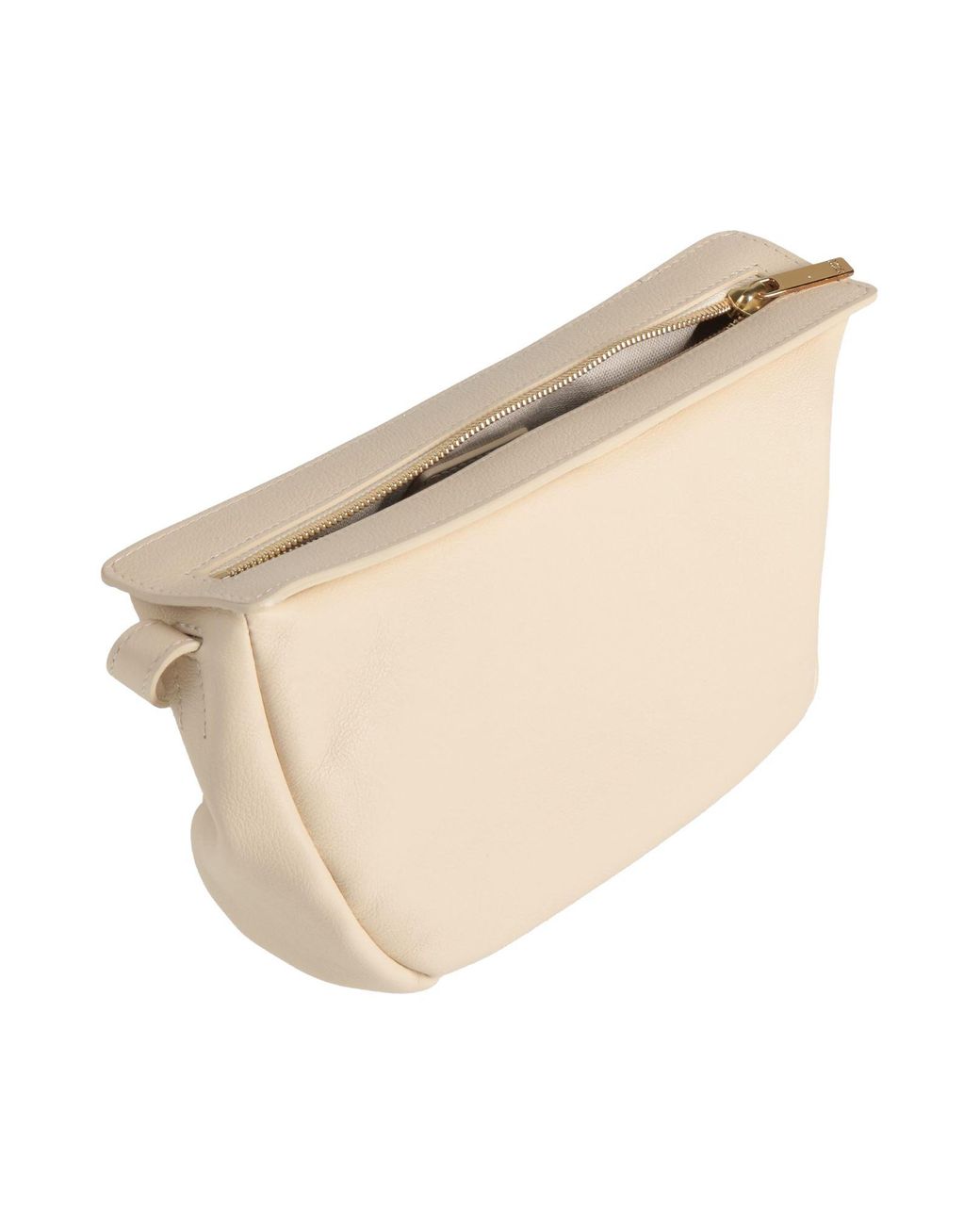 Mansur Gavriel Natural Moon -- Cream Cross-Body Bag Leather