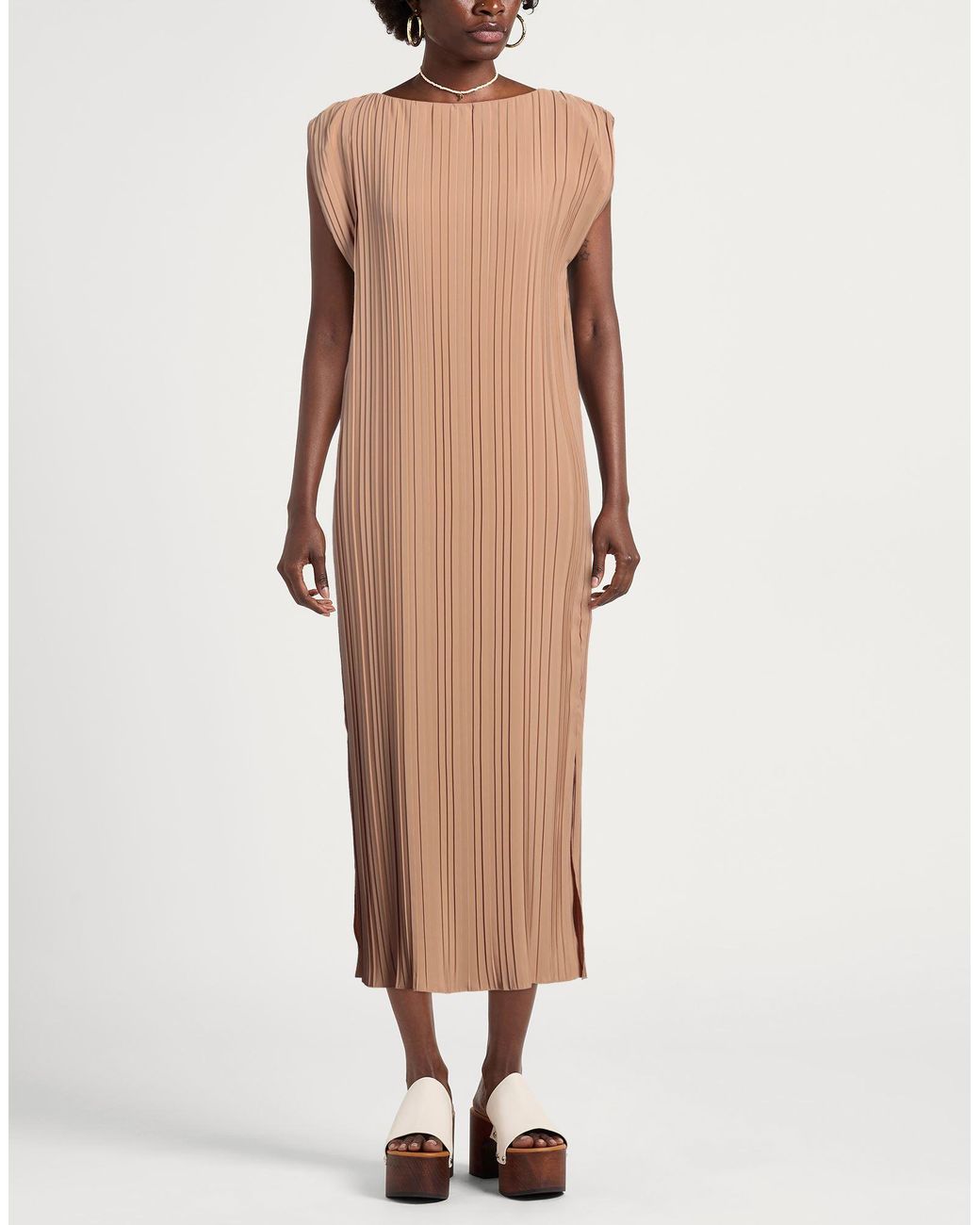 Robe Longue Alpha Studio en coloris Brown