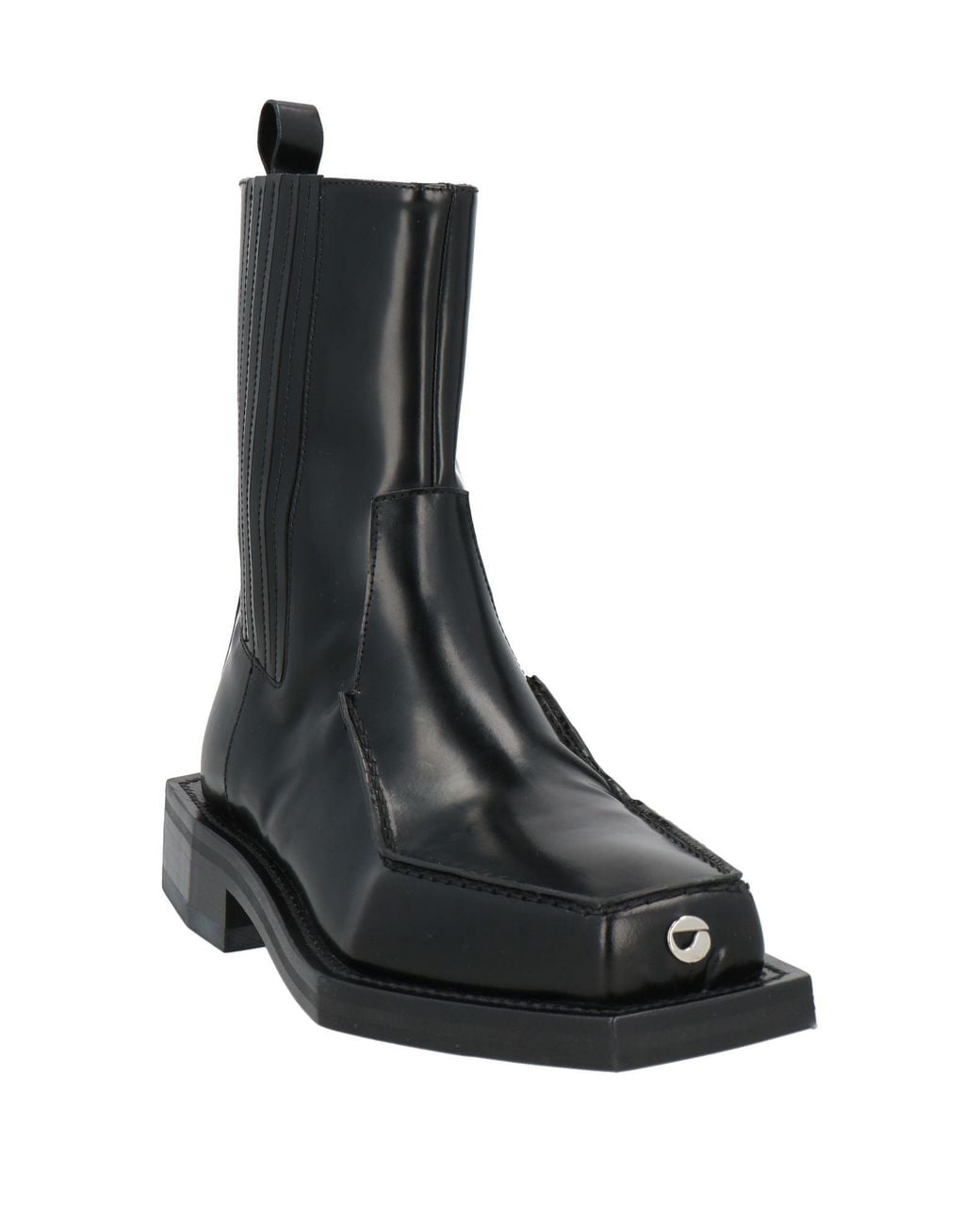 Coperni Black Ankle Boots Leather