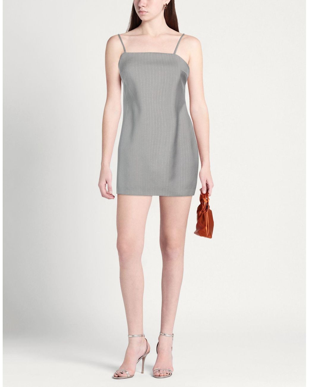 No Secrets Gray Mini Dress