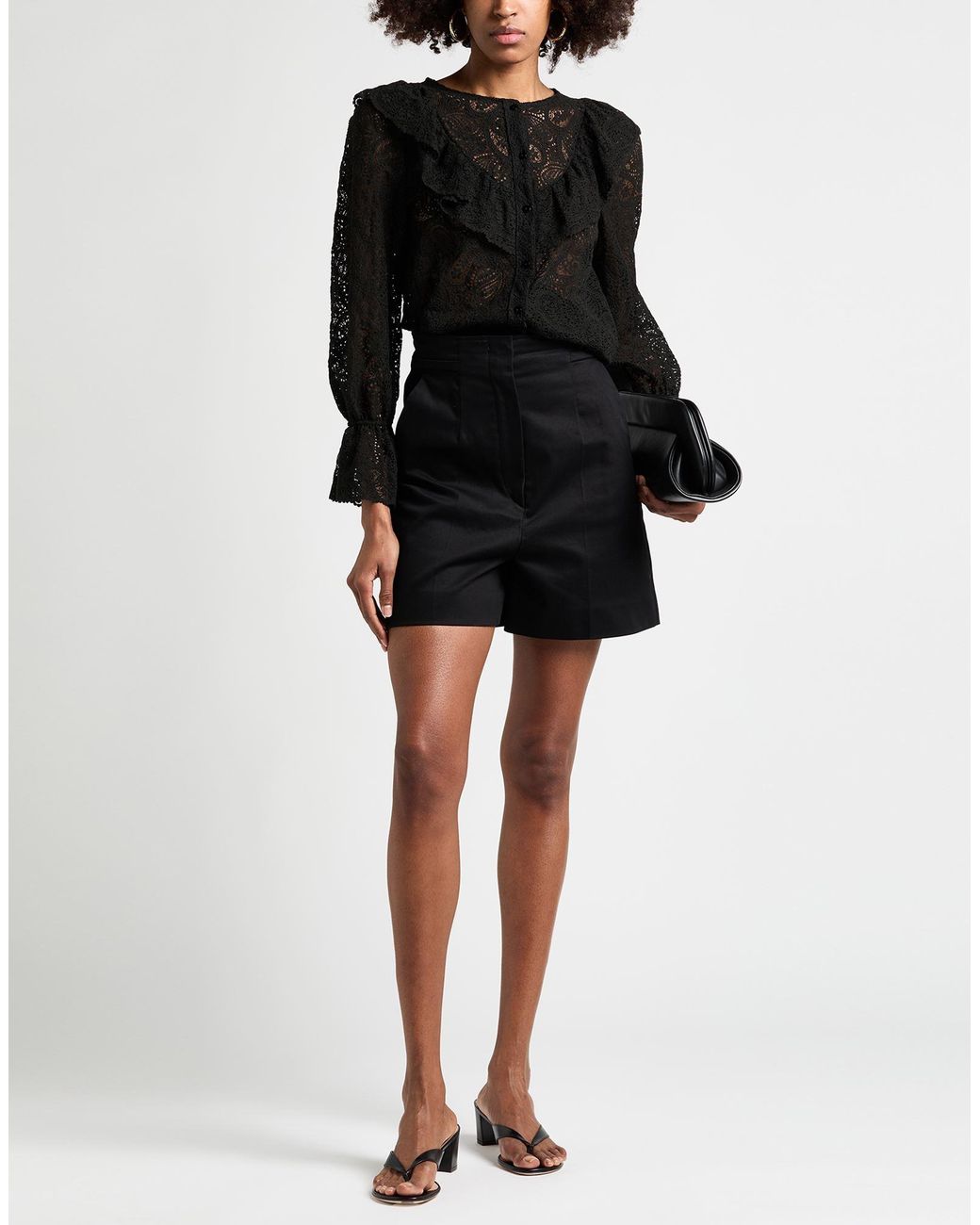 Soallure Black Shirts