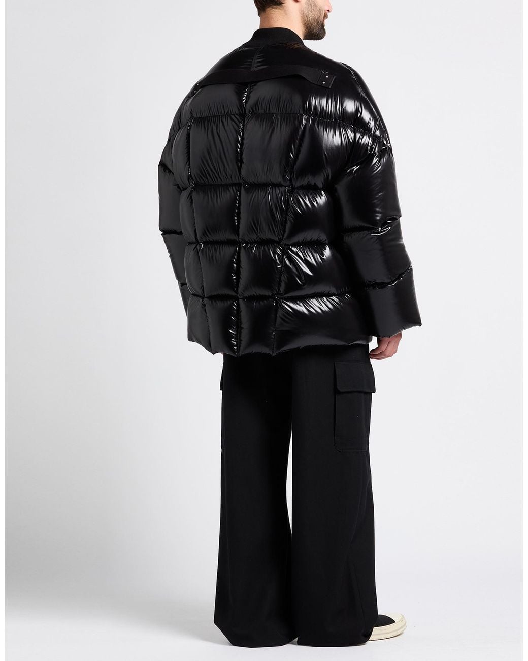Rick Owens Black Puffer Polyamide for men