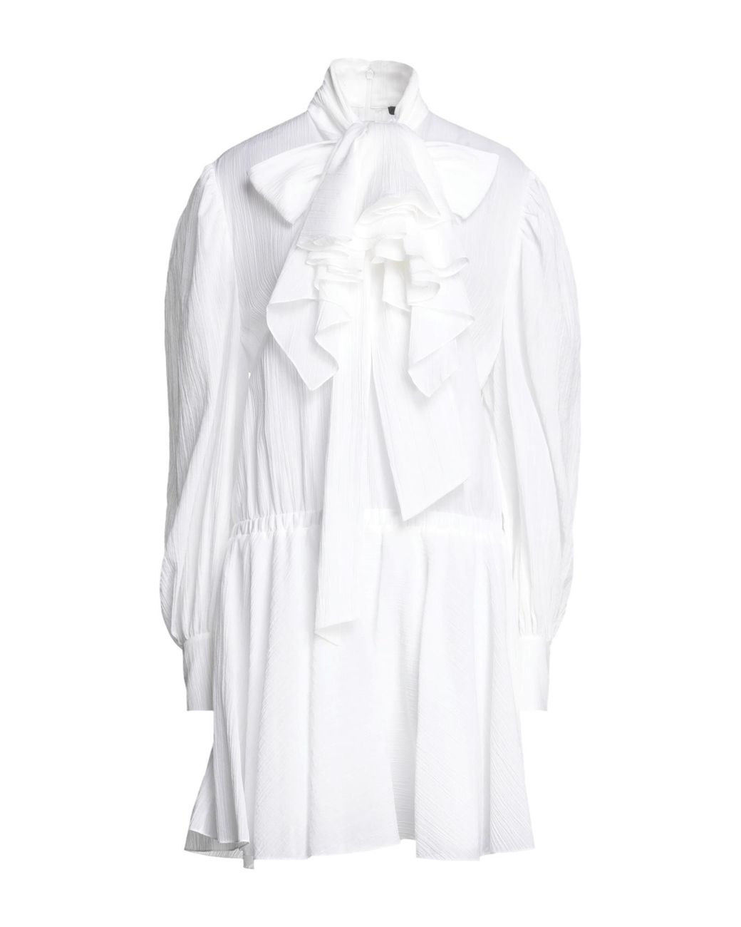 Balmain White Short Dress