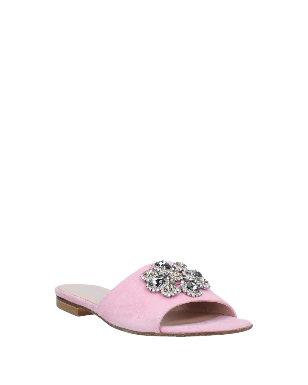 ERMANNO FIRENZE Pink Sandals Soft Leather