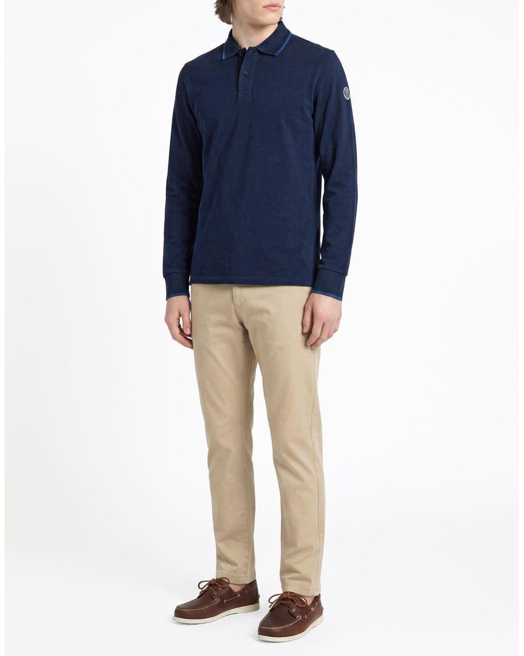 North Sails Blue Polo Shirt for men