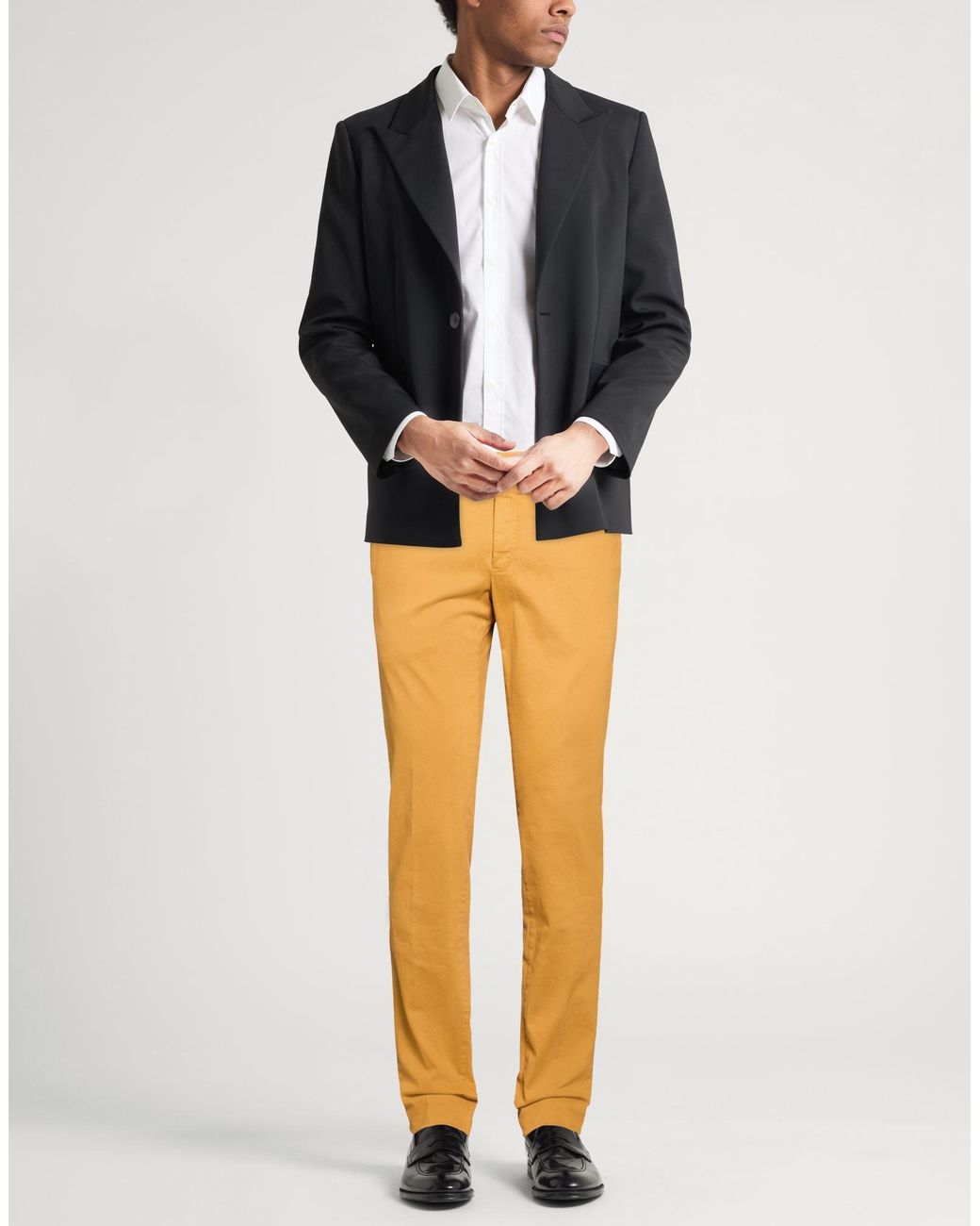 PT Torino Yellow Trouser for men