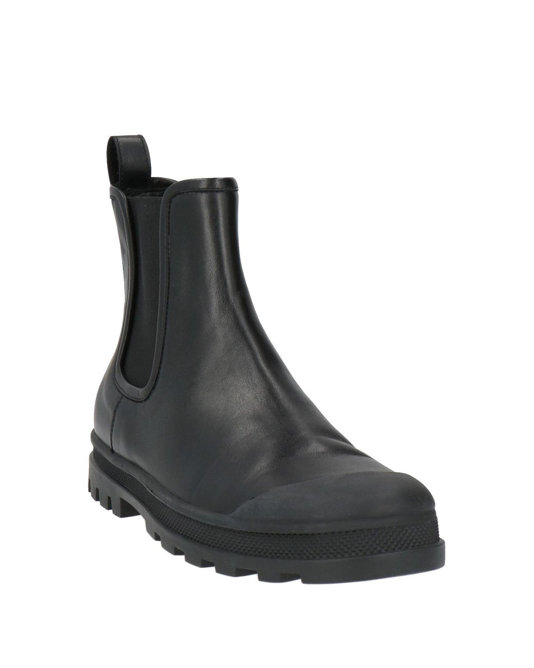 Fabiana Filippi Black Ankle Boots Leather