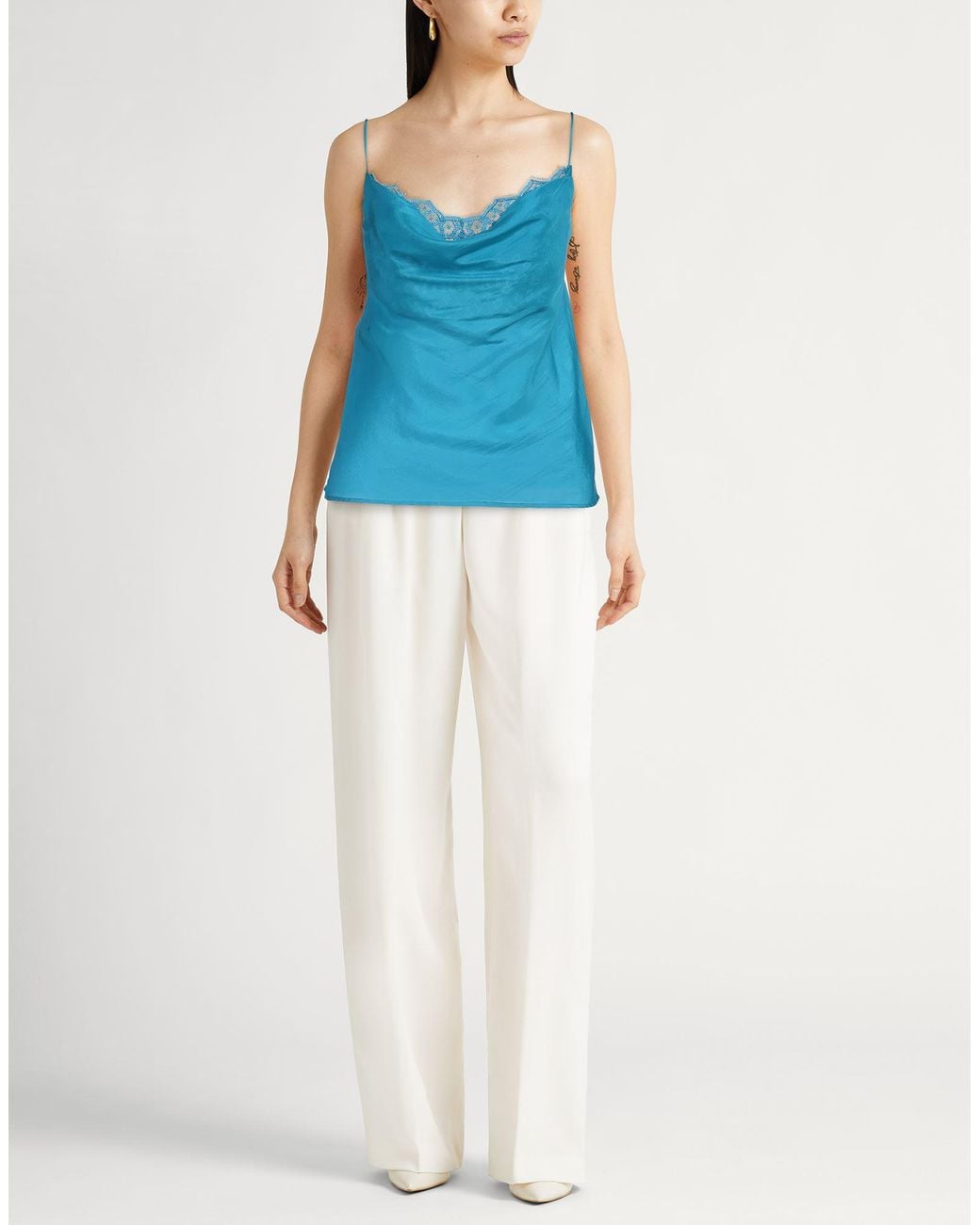 Top Alberta Ferretti de color Blue