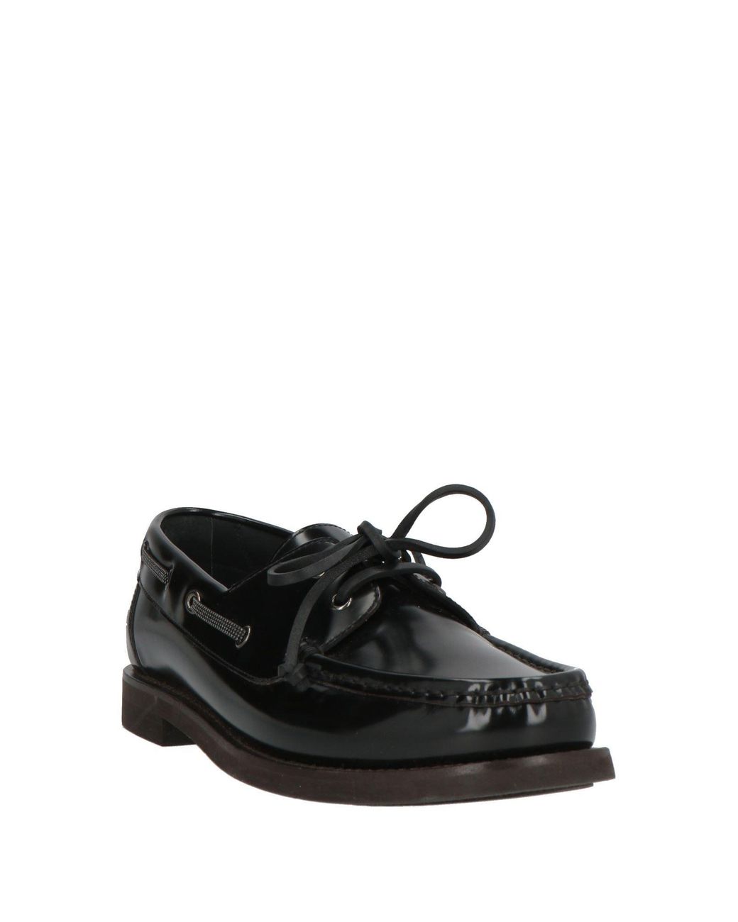 Brunello Cucinelli Black Mokassin