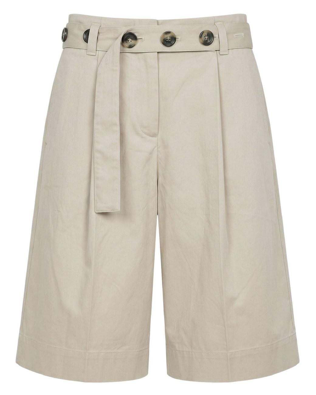 Roberto Collina Natural Shorts & Bermuda Shorts