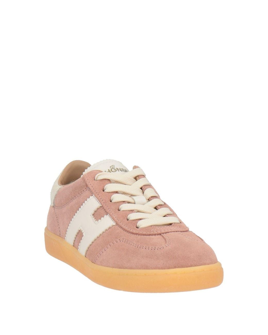 Hogan Pink Sneakers Leather