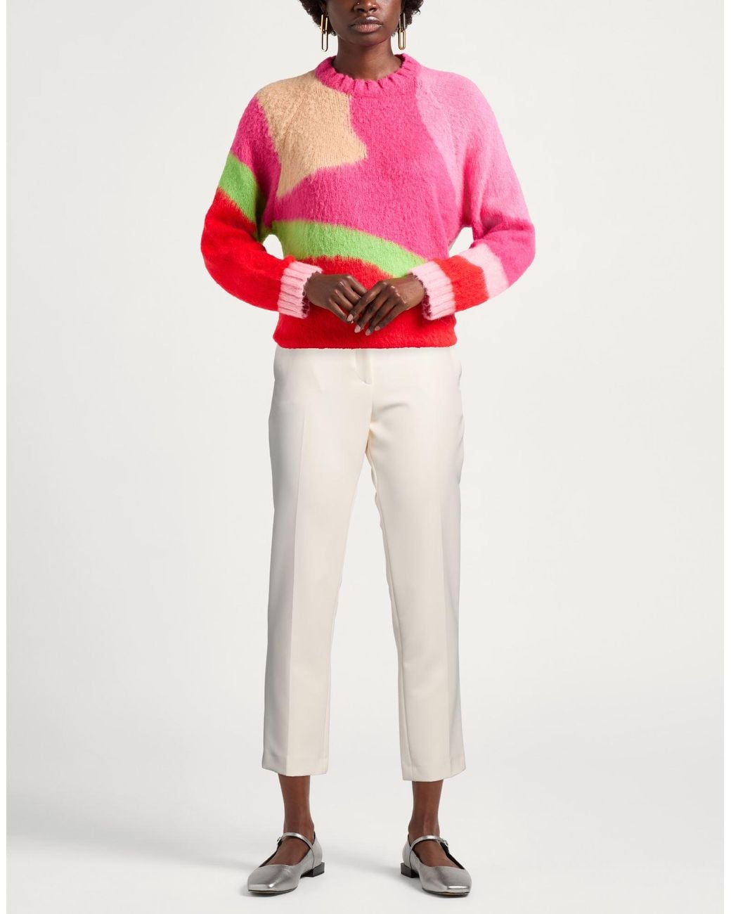 Liu Jo White Trouser