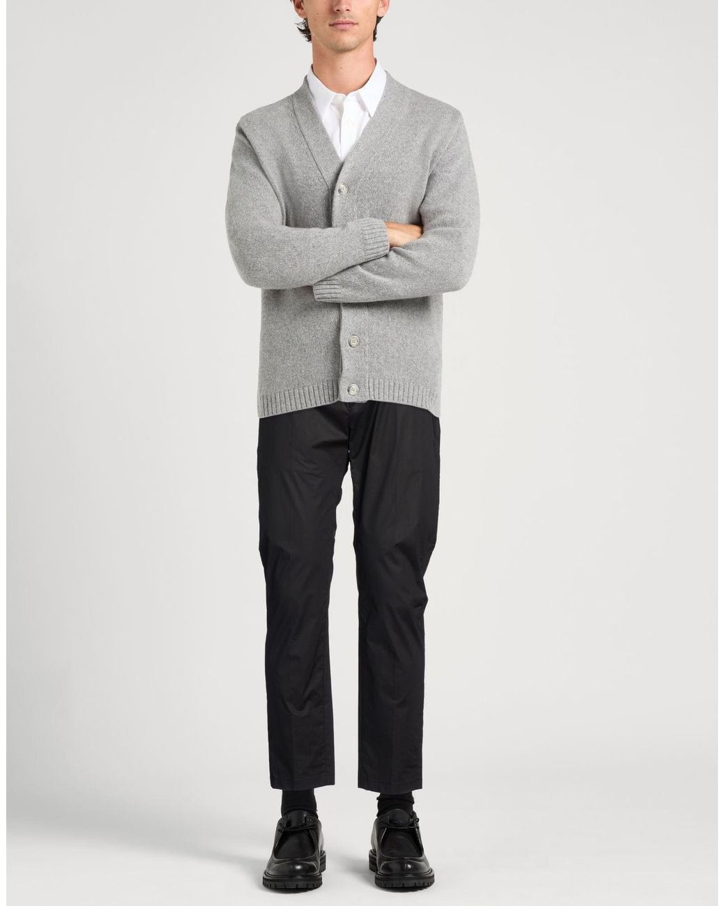 Department 5 Black Pants for men