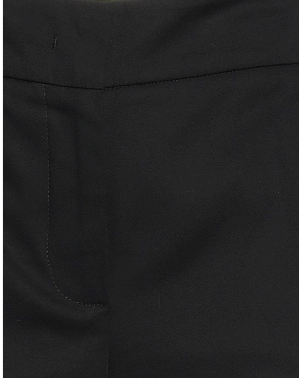 RUE DU BAC Black Pants Cotton, Elastane