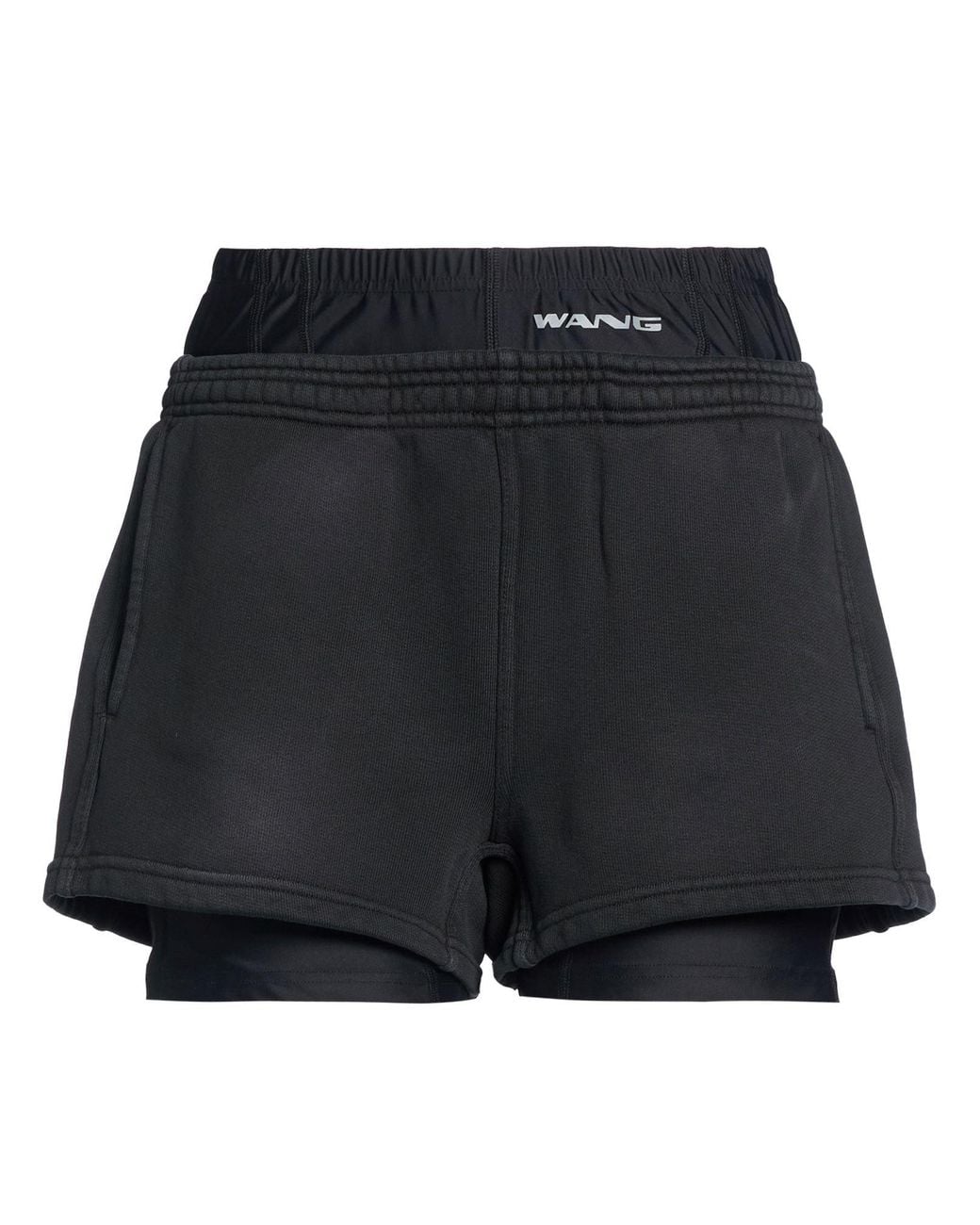 Alexander Wang Black Shorts & Bermuda Shorts