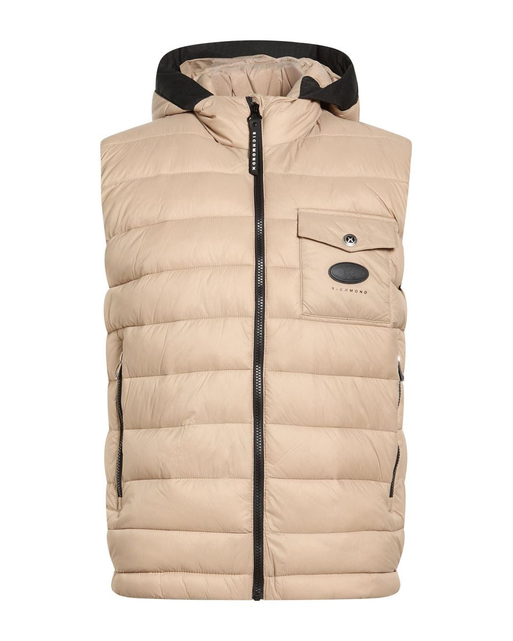 Richmond X Natural Sand Vest Polyamide for men