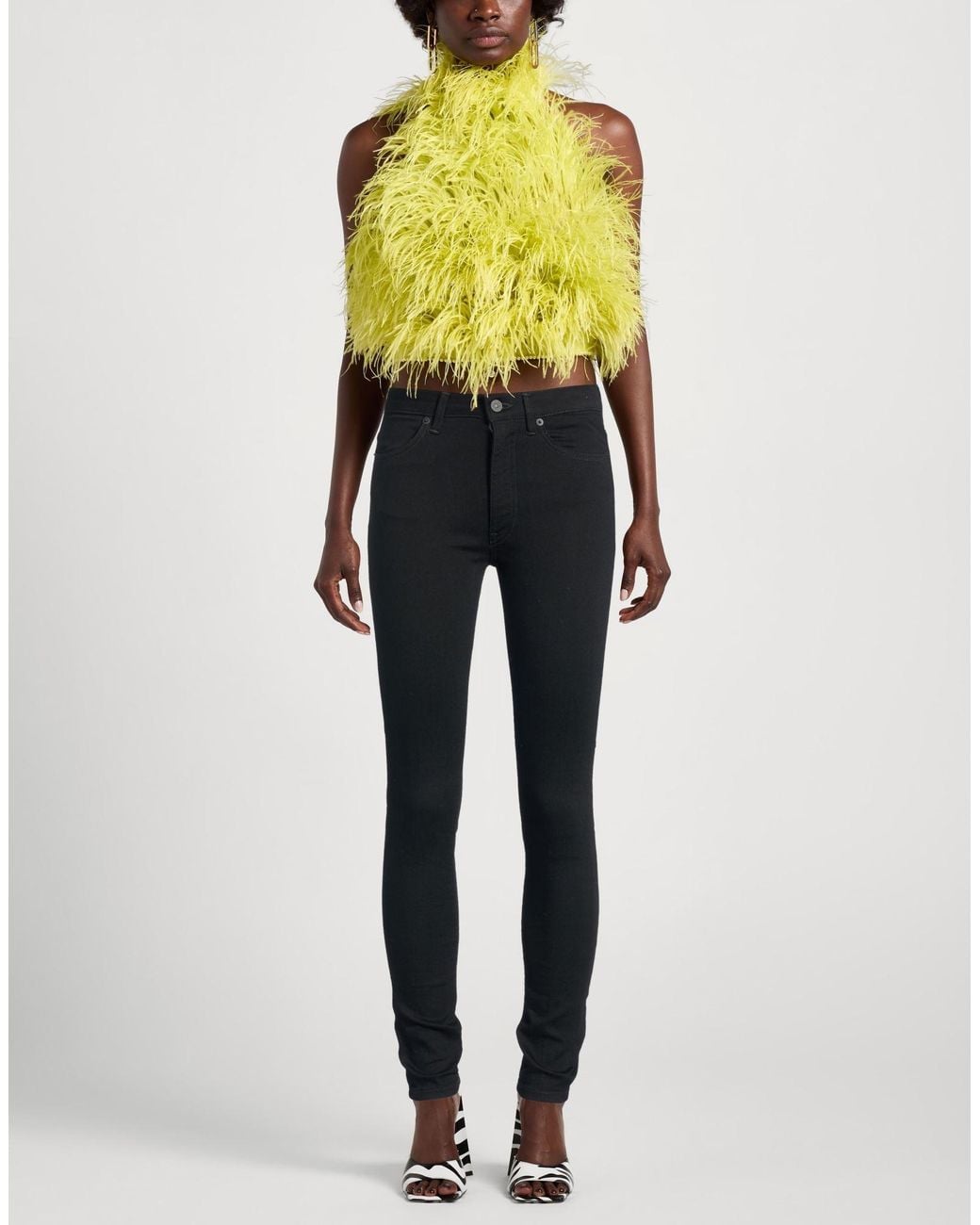 Dondup Black Jeans Cotton, Recycled Cotton, Modal, Polyester, Synthetic Fibers