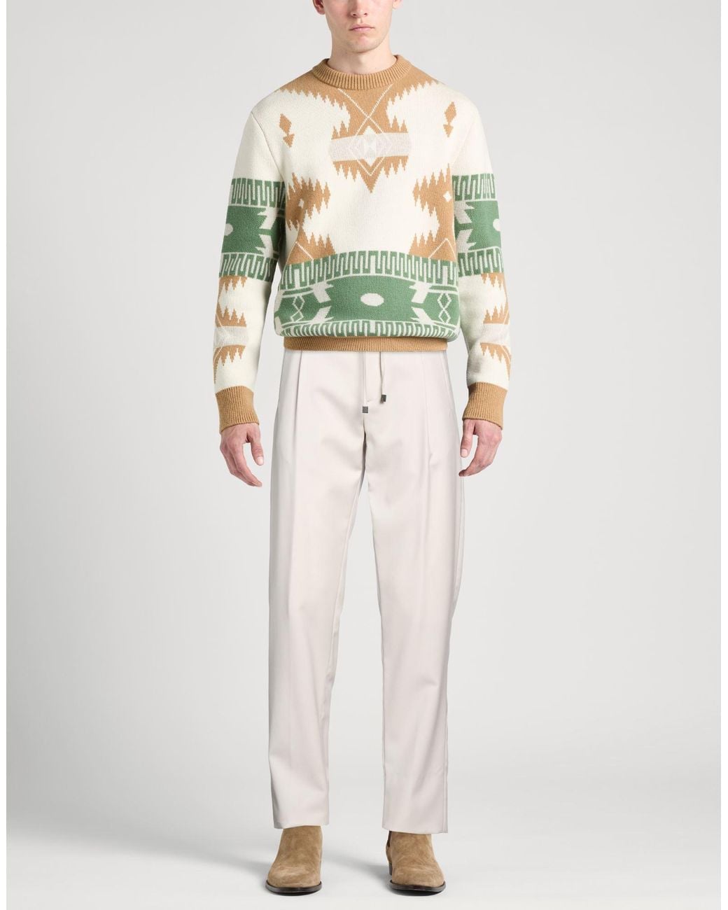 Lardini White Pants for men