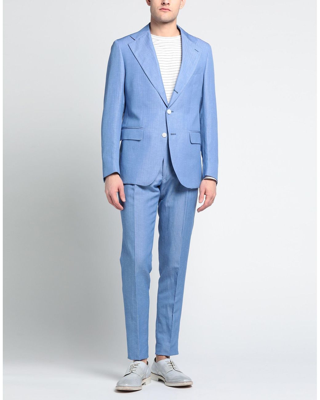 Brian Dales Blue Suit for men