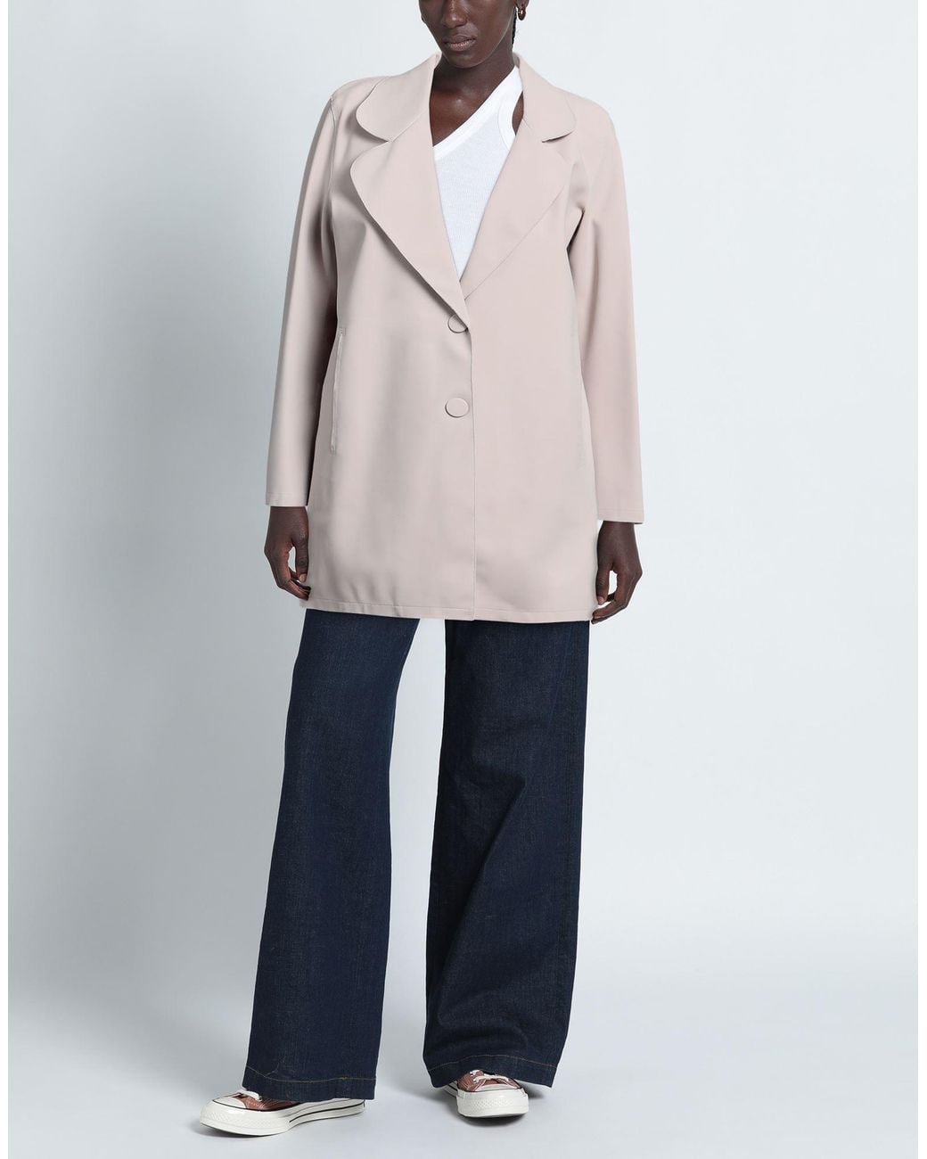 Herno Natural Overcoat & Trench Coat