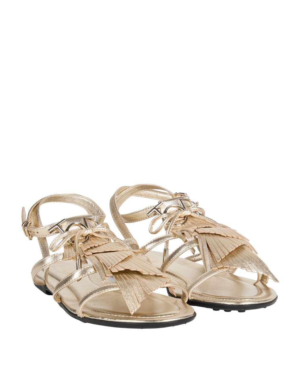 Tod's Natural Sandals Leather
