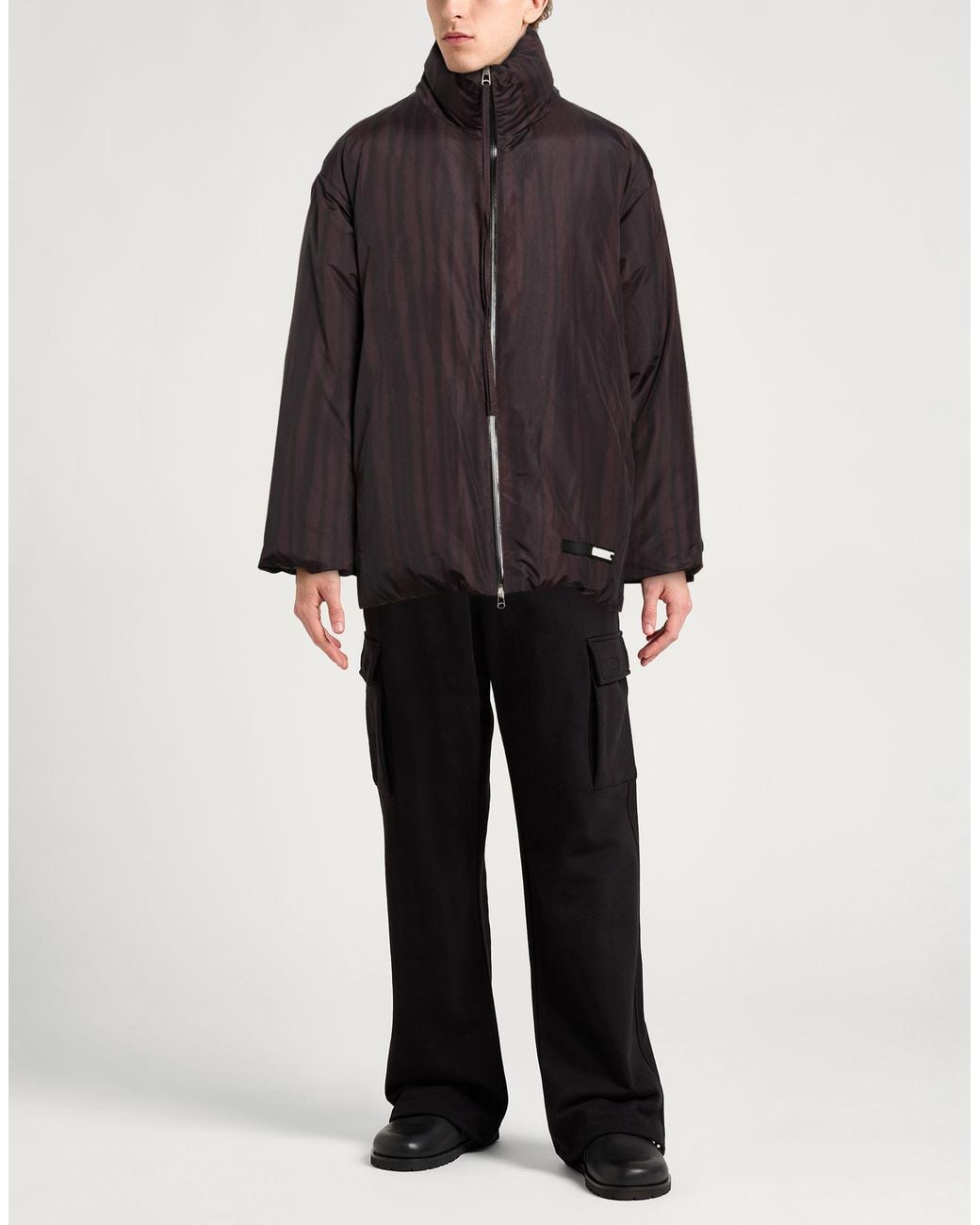 OAMC Brown Dark Puffer Polyester for men