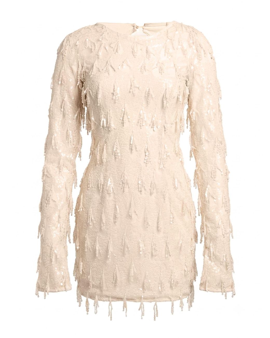 ROTATE BIRGER CHRISTENSEN Natural Mini Dress