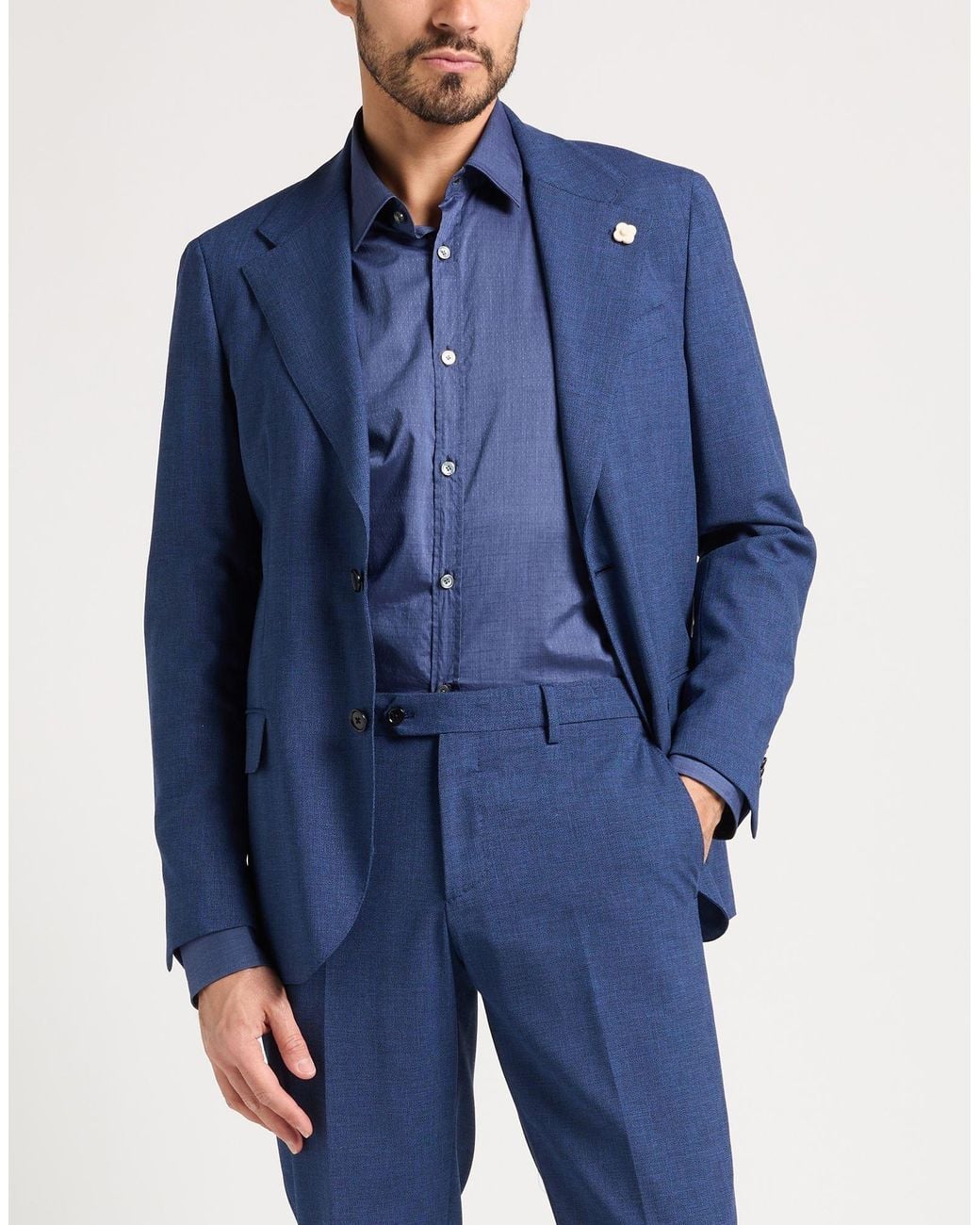 Lardini Blue Suit for men