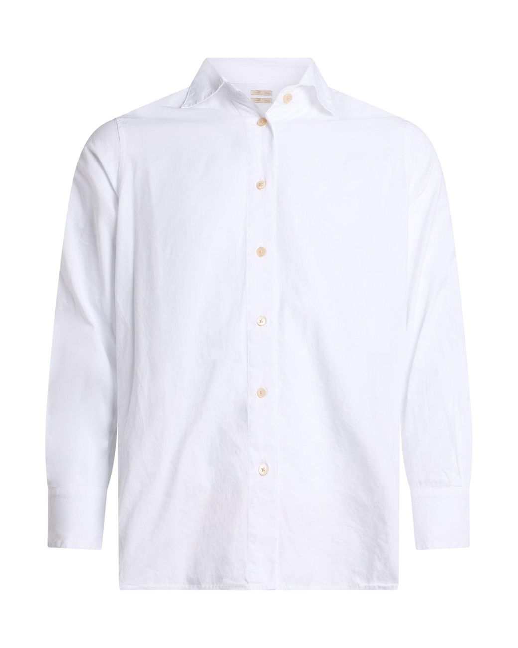 Massimo Alba White Shirt Cotton for men