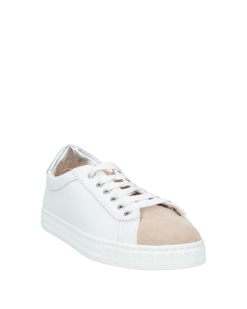 Agl Attilio Giusti Leombruni White Sneakers Leather