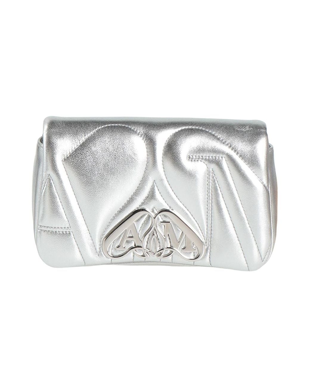 Borsa A Mano di McQueen in Metallic