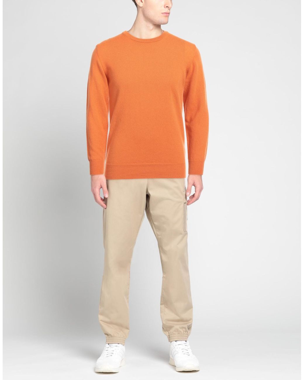 Alpha Studio Orange Jumper for men